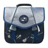 Love Love Cartable 38 Cm CP/CE1/CE2 Bleu Pailleté -Sac maternelle Soldes B2CD 1550