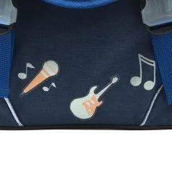 Love Love Cartable 38 Cm CP/CE1/CE2 Bleu Pailleté -Sac maternelle Soldes B2CD 1553