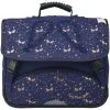 KARL MARC JOHN Cartable 38 Cm CP/CE1/CE2 Bleu Paillettes Ailes -Sac maternelle Soldes B2CD 1558