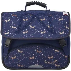 KARL MARC JOHN Cartable 38 Cm CP/CE1/CE2 Bleu Paillettes Ailes