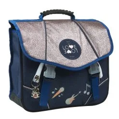 Love Love Cartable 38 Cm CP/CE1/CE2 Rose Pailleté