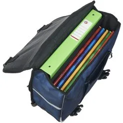 SKOOTER Cartable 38 Cm CP/CE1/CE2 Bleu Et Noir Imprimé TIGRE -Sac maternelle Soldes B2CD 1583