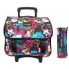 Cactus Cartable Scolaire à Roulettes & Trousse Offerte Cactus -Sac maternelle Soldes B2CD 1596