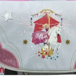 BELLA SARA Cartable 38 Cm CP/CE1/CE2 Gris Cheval BELLA SARA CIRCUS -Sac maternelle Soldes B2CD 1602