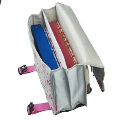 BELLA SARA Cartable 38 Cm CP/CE1/CE2 Gris Cheval BELLA SARA CIRCUS -Sac maternelle Soldes B2CD 1603