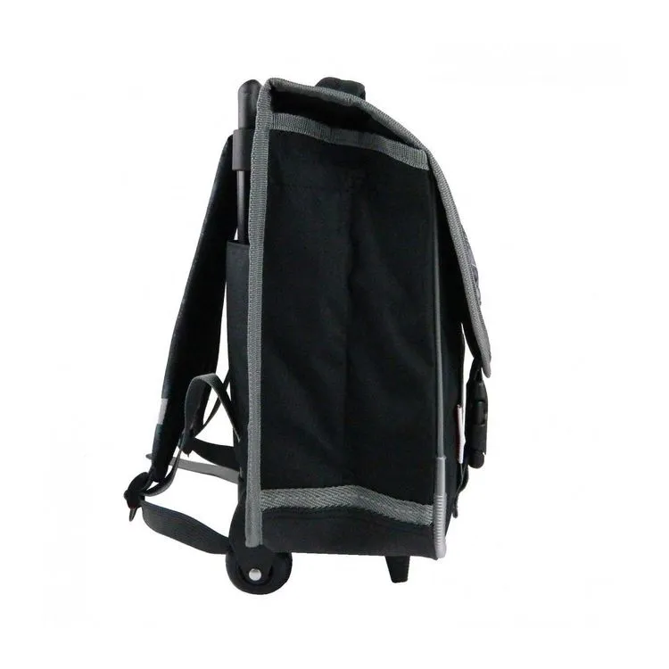 Bagtrotter Cartable à Roulettes Transformers 38cm Noir 5 Bagtrotter Cartable à Roulettes Transformers 38cm Noir – Image 3