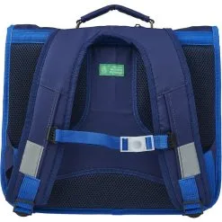 AUCHAN Cartable 38 Cm CP/CE1/CE2 Requin Bleu Urban Shark -Sac maternelle Soldes B2CD 1627