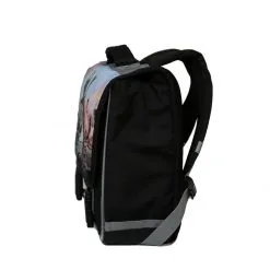 Bagtrotter Cartable 38 Cm Star Wars/The Mandalorian Baby Yoda Noir Et Gris Bagtrotter -Sac maternelle Soldes B2CD 1634