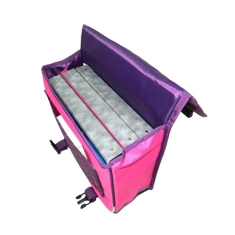 Bagtrotter Cartable Lililou 38cm Chat Prune 6 Bagtrotter Cartable Lililou 38cm Chat Prune – Image 4