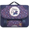 CHIPIE Cartable 38 Cm CP/CE1/CE2 Bleu Motifs Feuilles 2 CHIPIE Cartable 38 Cm CP/CE1/CE2 Bleu Motifs Feuilles -Sac maternelle Soldes B2CD 1660