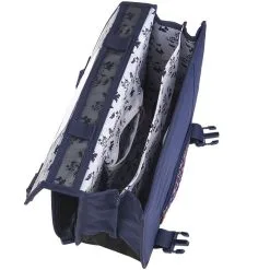 CHIPIE Cartable 38 Cm CP/CE1/CE2 Bleu Motifs Feuilles 11 CHIPIE Cartable 38 Cm CP/CE1/CE2 Bleu Motifs Feuilles -Sac maternelle Soldes B2CD 1663