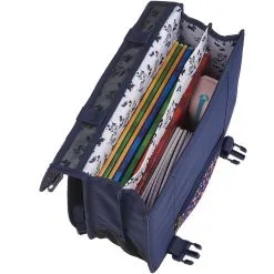 CHIPIE Cartable 38 Cm CP/CE1/CE2 Bleu Motifs Feuilles 12 CHIPIE Cartable 38 Cm CP/CE1/CE2 Bleu Motifs Feuilles -Sac maternelle Soldes B2CD 1664
