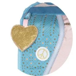 TEO JASMIN Cartable 38 Cm CP/CE1/CE2 Bleu Et Rose MOOD -Sac maternelle Soldes B2CD 1693