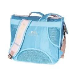 TEO JASMIN Cartable 38 Cm CP/CE1/CE2 Bleu Et Rose MOOD -Sac maternelle Soldes B2CD 1695