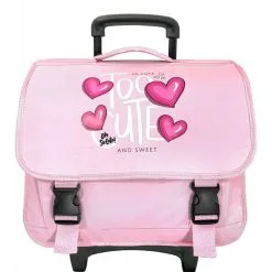 Cactus Cartable Scolaire à Roulettes & Trousse Offerte Cactus -Sac maternelle Soldes B2CD 1700
