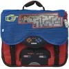 AUCHAN Cartable 38 Cm CP/CE1/CE2 Bleu Et Rouge ACTIVE GAMER -Sac maternelle Soldes B2CD 1716