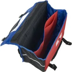 AUCHAN Cartable 38 Cm CP/CE1/CE2 Bleu Et Rouge ACTIVE GAMER -Sac maternelle Soldes B2CD 1719