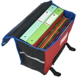 AUCHAN Cartable 38 Cm CP/CE1/CE2 Bleu Et Rouge ACTIVE GAMER -Sac maternelle Soldes B2CD 1720