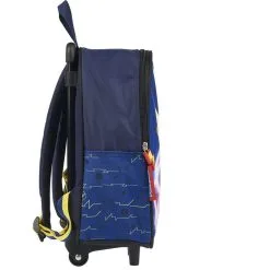 NINTENDO Sac Maternelle à Roulettes Bleu Pokemon -Sac maternelle Soldes B2CD 173