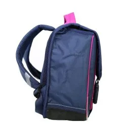 Bagtrotter Cartable 38 Cm Poivre Blanc Coeur Love Bleu Bagtrotter -Sac maternelle Soldes B2CD 1745