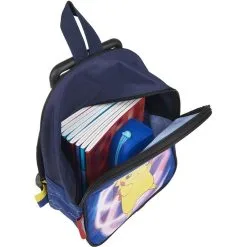 NINTENDO Sac Maternelle à Roulettes Bleu Pokemon -Sac maternelle Soldes B2CD 175