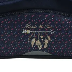 OBERTHUR Cartable 38 Cm CP/CE1/CE2 Bleu Cheval -Sac maternelle Soldes B2CD 1751