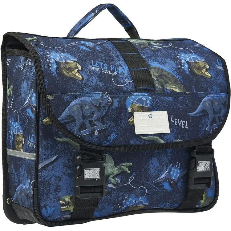 SKOOTER Cartable 38 Cm CP/CE1/CE2 Bleu DINO 4 SKOOTER Cartable 38 Cm CP/CE1/CE2 Bleu DINO – Image 2