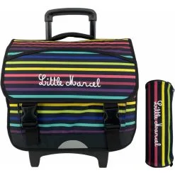 Page de garde 13 Little Marcel Cartable Scolaire à Roulettes & Trousse Offerte Little Marcel