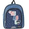 Chacha Sac Maternelle Bleu Pailleté étoiles Et Quadrillé -Sac maternelle Soldes B2CD 177