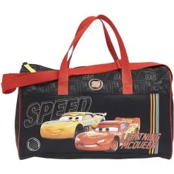Page de garde 3 DISNEY Sac De Sport Noir Et Rouge Cars