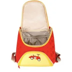 AUCHAN Sac Maternelle Rouge Et Jaune Motif OURS -Sac maternelle Soldes B2CD 186