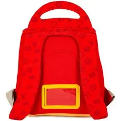 AUCHAN Sac Maternelle Rouge Et Jaune Motif OURS -Sac maternelle Soldes B2CD 187