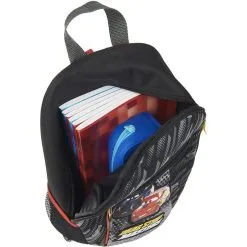 DISNEY Sac Maternelle Noir Avec Pochettes Latérales Cars -Sac maternelle Soldes B2CD 198