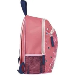 DISNEY Sac Maternelle Rose Avec Poches En Filet Sur Les Côtés Minnie -Sac maternelle Soldes B2CD 207