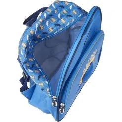 DC COMIC'S Sac Maternelle Bleu Avec Pochette Avant Batman -Sac maternelle Soldes B2CD 229