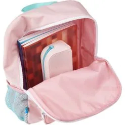 AUCHAN Sac Maternelle Rose LOVE -Sac maternelle Soldes B2CD 242