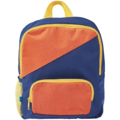 AUCHAN Sac Maternelle Bleu Et Orange ESPACE