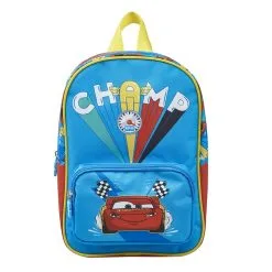 DISNEY Sac Maternelle Avec Pochette Avant Bleu Cars