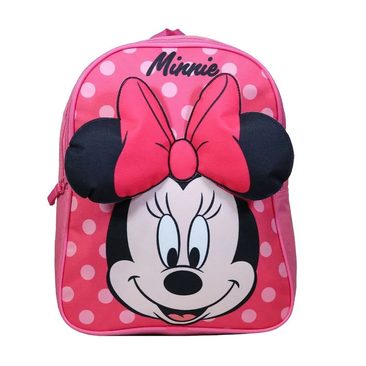 Bagtrotter Sac à Dos 31 Cm Avec Détails 3D Noeud Disney Minnie Pois Rose Bagtrotter 3 Bagtrotter Sac à Dos 31 Cm Avec Détails 3D Noeud Disney Minnie Pois Rose Bagtrotter
