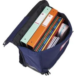 KARL MARC JOHN Cartable à Roulettes 41 Cm CM1/CM2 Bleu Paillettes Ailes 12 KARL MARC JOHN Cartable à Roulettes 41 Cm CM1/CM2 Bleu Paillettes Ailes -Sac maternelle Soldes B2CD 298