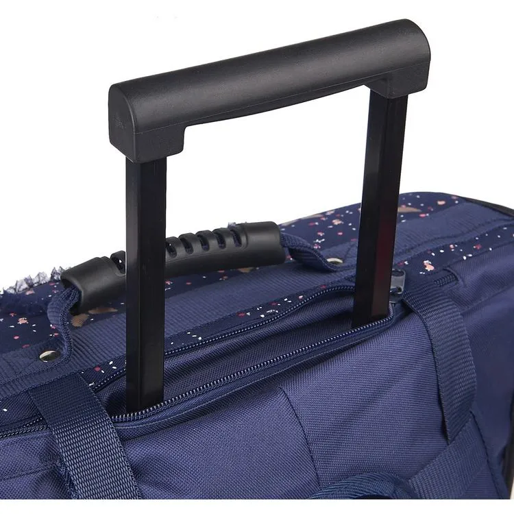 KARL MARC JOHN Cartable à Roulettes 41 Cm CM1/CM2 Bleu Paillettes Ailes 8 KARL MARC JOHN Cartable à Roulettes 41 Cm CM1/CM2 Bleu Paillettes Ailes – Image 6