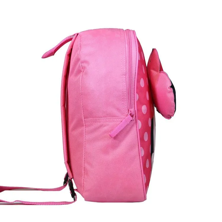 Bagtrotter Sac à Dos 31 Cm Avec Détails 3D Noeud Disney Minnie Pois Rose Bagtrotter 5 Bagtrotter Sac à Dos 31 Cm Avec Détails 3D Noeud Disney Minnie Pois Rose Bagtrotter – Image 3