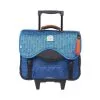 AUCHAN Cartable à Roulettes 41 Cm CM1/CM2 Bleu Avec Breloque RETRO SPORT 1 AUCHAN Cartable à Roulettes 41 Cm CM1/CM2 Bleu Avec Breloque RETRO SPORT -Sac maternelle Soldes B2CD 300