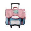 AUCHAN Cartable à Roulettes 41 Cm CM1/CM2 Multicolore Fashion Mermaid -Sac maternelle Soldes B2CD 337