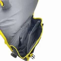 DC COMIC'S Cartable à Roulettes 38 Cm CP/CE1/CE2 Noir Et Jaune Batman -Sac maternelle Soldes B2CD 351