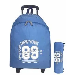 Cactus Sac à Dos à Roulettes & Trousse Offerte Cactus