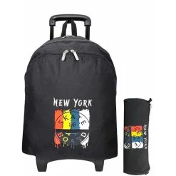 Cactus Sac à Dos à Roulettes & Trousse Offerte Cactus