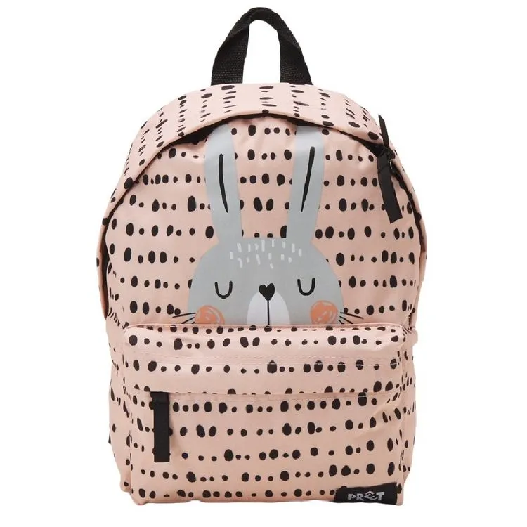 PRÊT Sac Maternelle Rose Pâle LAPIN 3 PRÊT Sac Maternelle Rose Pâle LAPIN