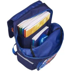 AUCHAN Sac à Dos à Roulettes Bleu Urban Shark -Sac maternelle Soldes B2CD 388