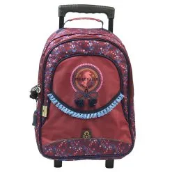 Stalla Bianca Sac à Dos à Roulettes Rouge Cheval